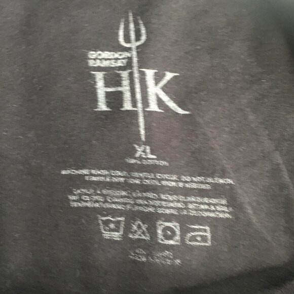Gordon Ramsay Hell's Kitchen Shirt Mens XL Black Lake Tahoe Graphic Tee Chef - Picture 13 of 13
